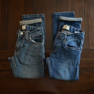 2 pairs Levi’s 511 Slim Jeans
